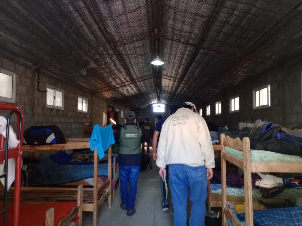 Rescatan en una finca a ocho personas victimas de explotación laboral