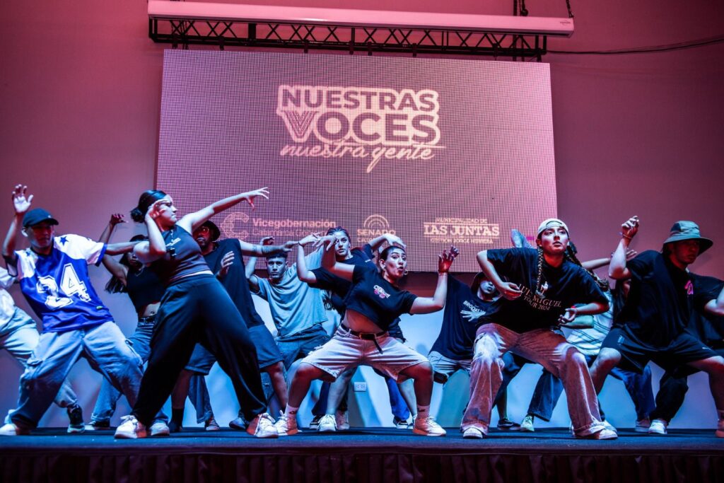 Las Juntas cautivó al público de la mano del Trap en el quinto encuentro del festival «Nuestras Voces, Nuestra Gente»
