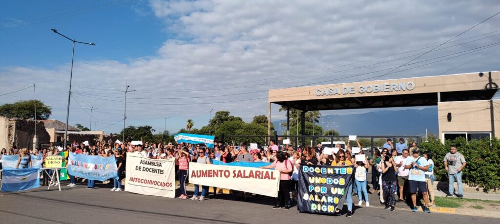 Foto: Docentes Autoconvocados Catamarca (facebook)