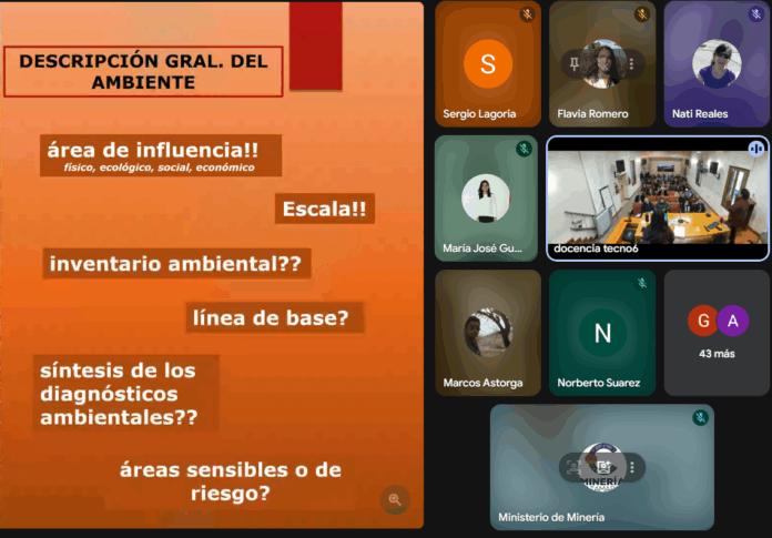 Capacitación técnica en Evaluación de Impacto Ambiental para profesionales del sector minero