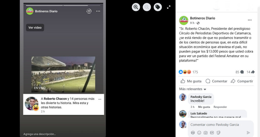 La sugestiva publicación de Botineros y el silencio que incomoda en el escándalo del fútbol catamarqueño