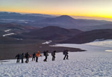 Gendarmes hicieron cumbre en el Volcán “Pissis” a 6.795MSNM