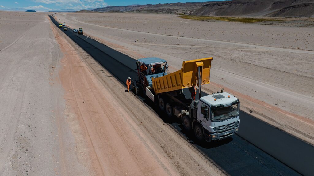 El Gobernador recorrió la obra de Ruta 43 y se prevé que en abril esté finalizada la Sección I