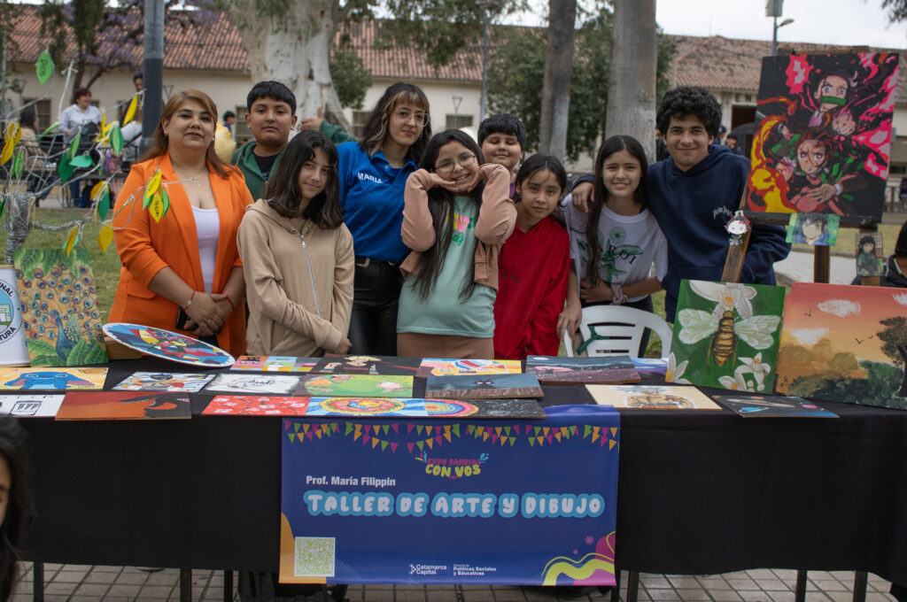 La Capital fortalece la formación en los barrios con 45 Talleres Barriales Socioeducativos