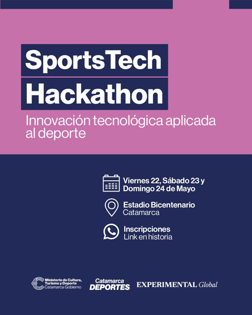 Este fin de semana se realiza la SportsTech Hackathon 2026