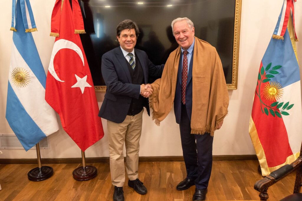 El vicegobernador Dusso encabezó una mesa de trabajo con el Embajador de Turquía