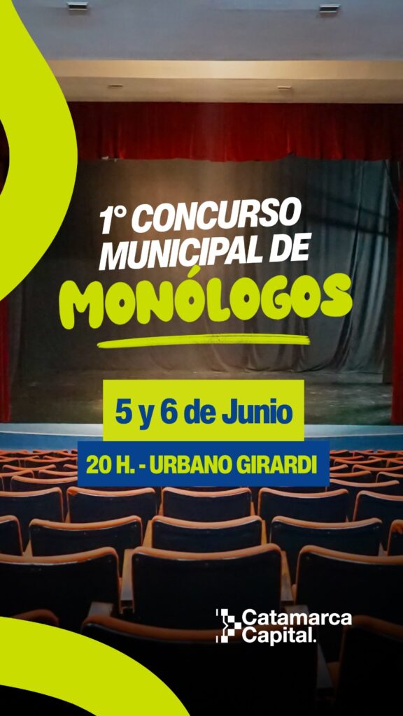 El Complejo Urbano Girardi será escenario del 1° Concurso Municipal de Monólogos