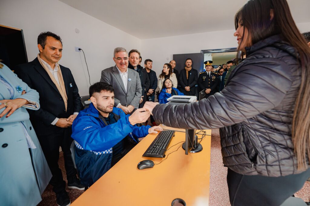 Inauguraron un nuevo Centro de Emisión de Licencias en Saujil