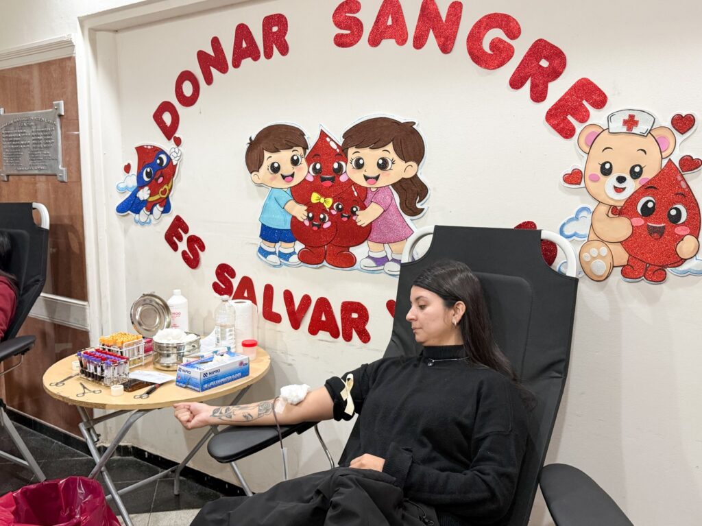 Salud realiza acciones de concientización por el Día Mundial del Donante de Sangre