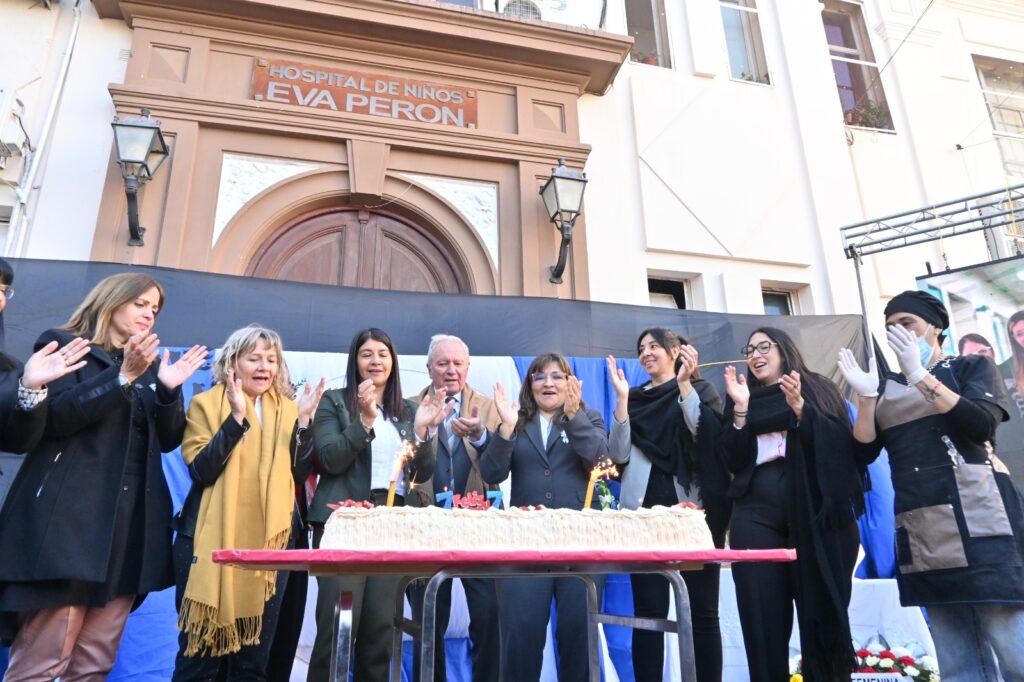 Aniversario del Hospital de Niños Eva Perón