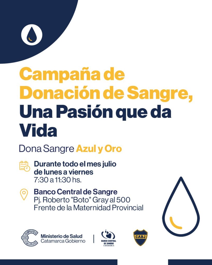 Campaña de donación de sangre «Una pasión que da vida»