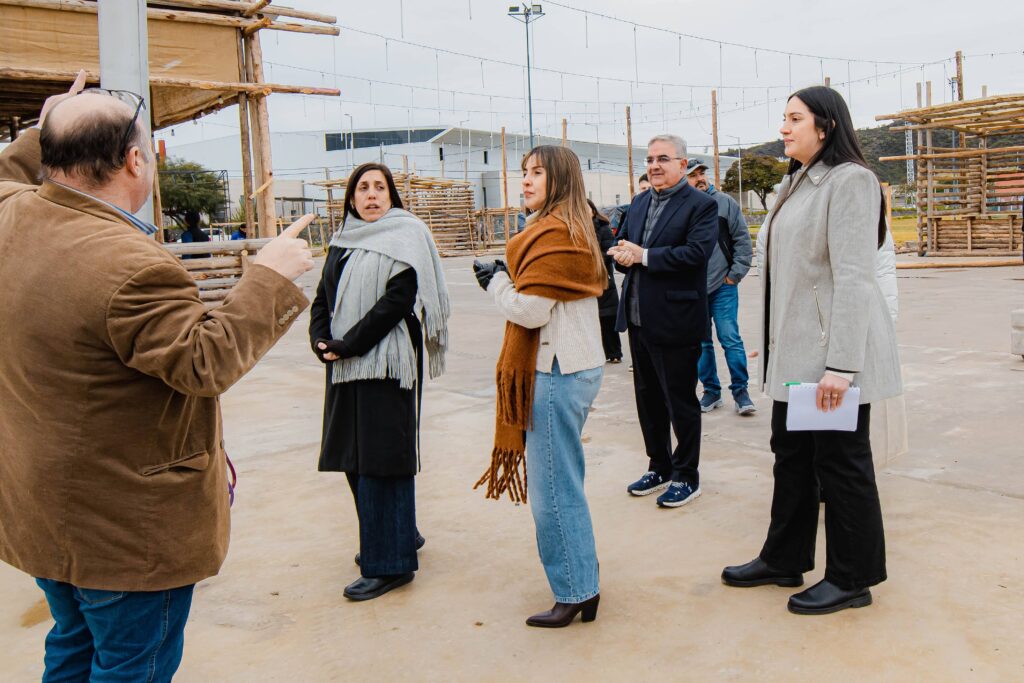El Predio Ferial va quedando listo para disfrutar la Fiesta Nacional e Internacional del Poncho 2026