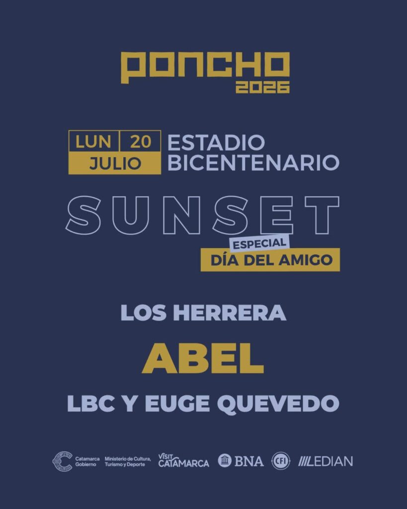 Poncho Sunset: cómo será el sorteo del auto 0 km