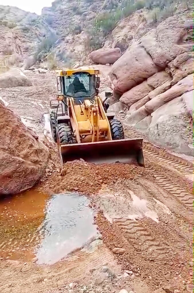 Finalizaron las tareas de mejoramiento del camino de acceso a El Durazno