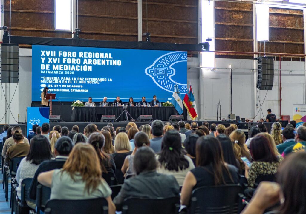 Comenzó en Catamarca el XVII Foro Regional y XVI Foro Argentino de Mediación