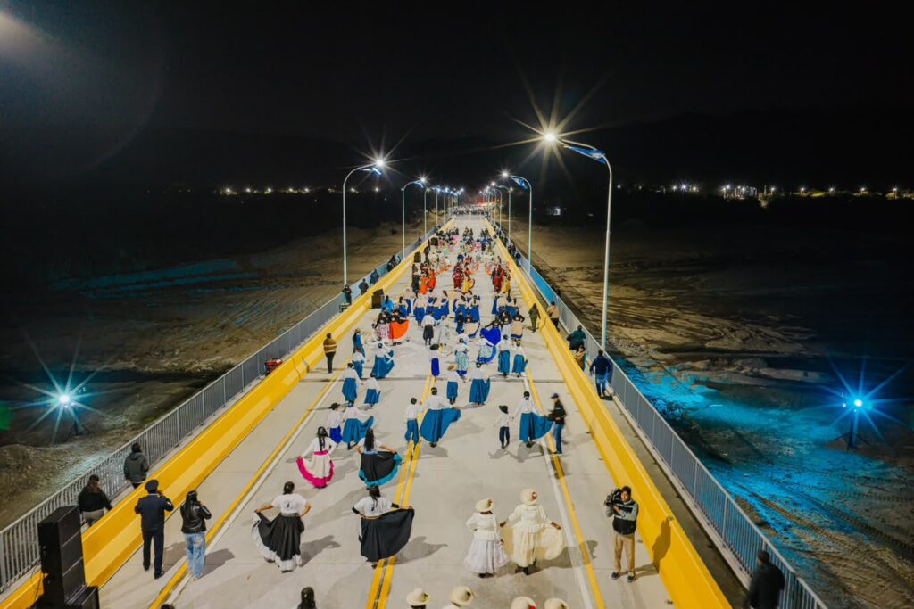 Obra estratégica: en Santa María se inauguró el puente más largo de Catamarca