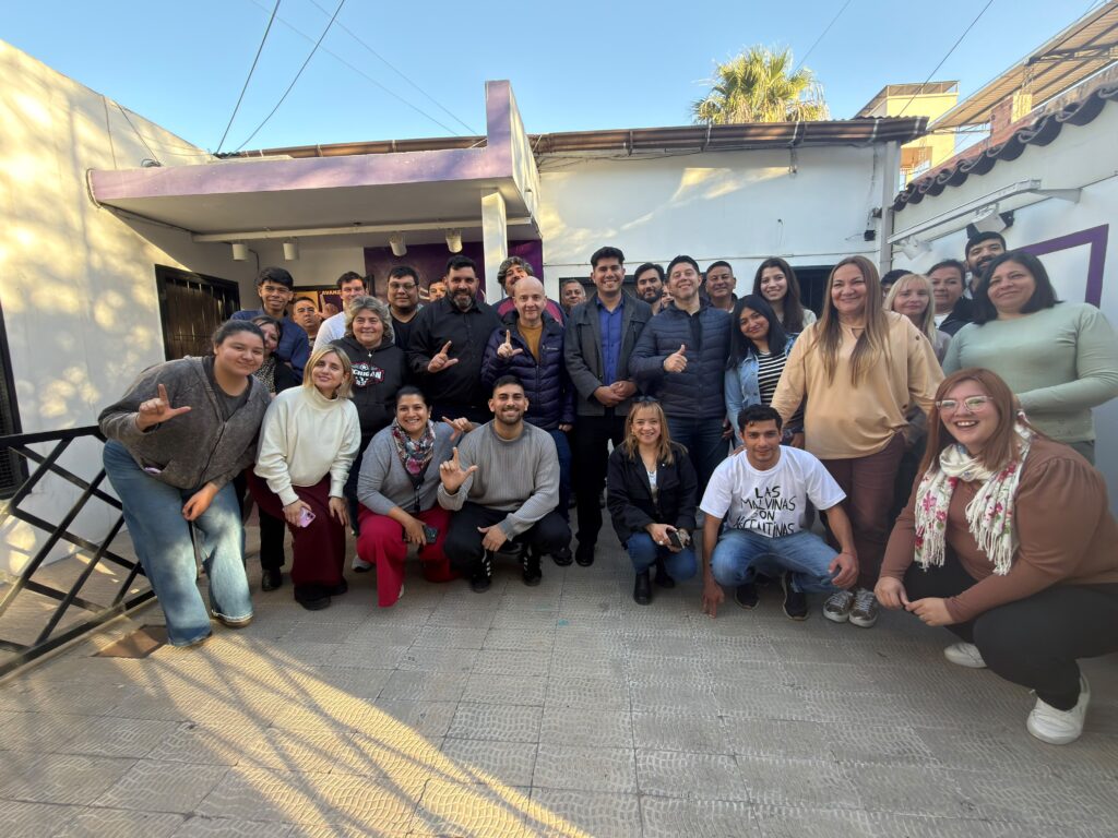 La Escuela de La Libertad realizó su tercera clase con gran convocatoria de jóvenes y dirigentes en Catamarca