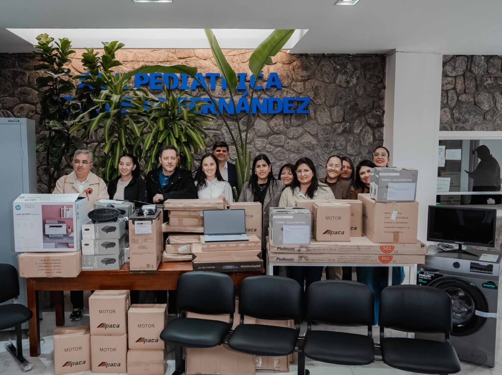 Salud entregó 41 bienes para mejorar la atención en el Hospital de Santa María