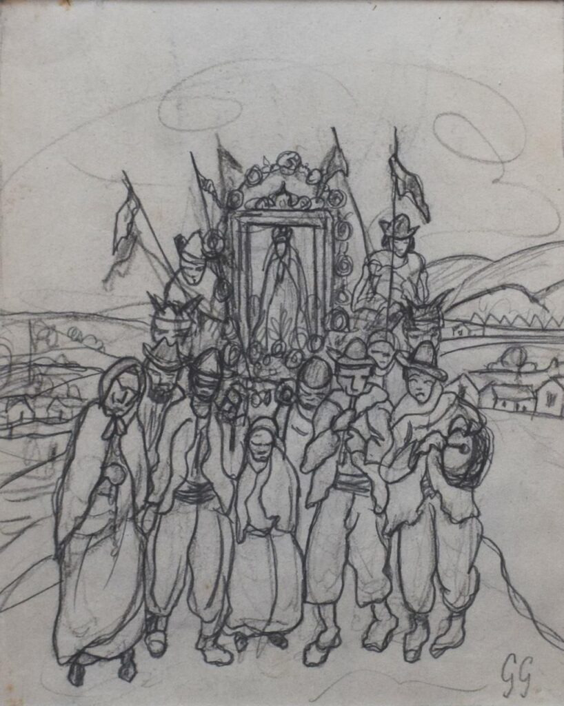 Los dibujos de Gramajo Gutiérrez en el Museo Laureano Brizuela