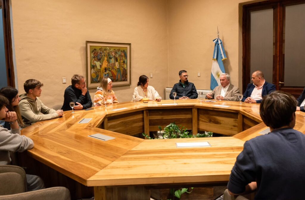 El Vicegobernador recibió una comitiva francesa para fortalecer la producción ovina