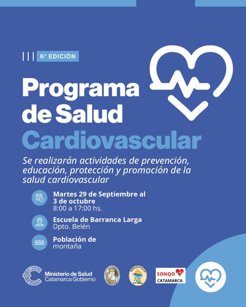 Salud y el Programa Sonqo Calchaquí articularán acciones en Barranca Larga