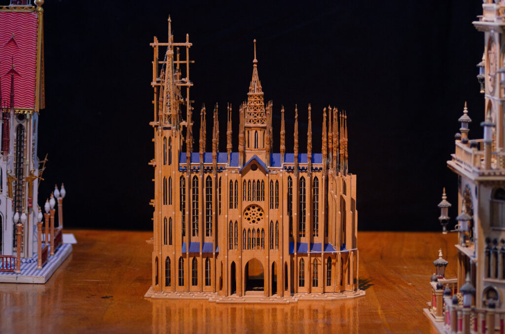 «Ensayos arquitectónicos»: maquetas de Sergio Valdez en la Casa de la Cultura