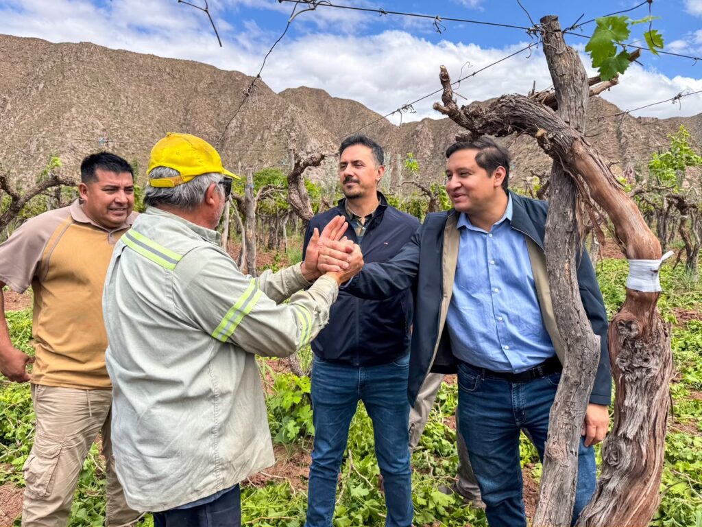El intendente Andrada puso en marcha el Recambio Varietal con una inversión de $10 millones para fortalecer la producción local