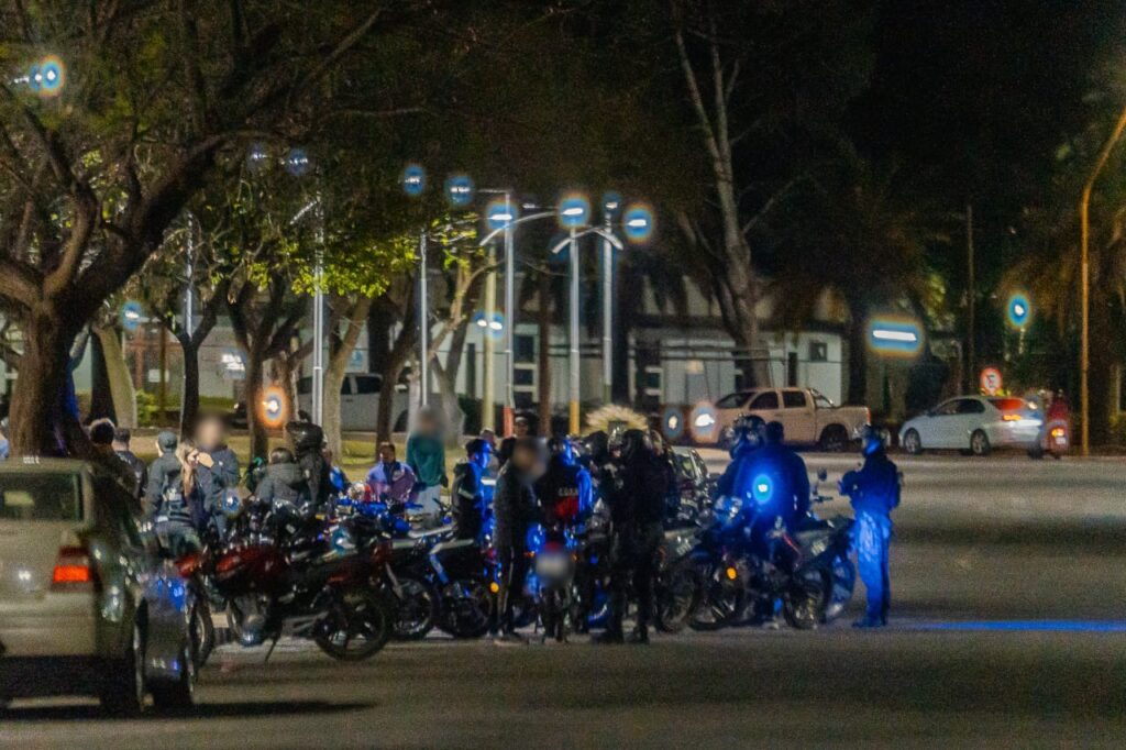 Secuestran 40 motocicletas y un automóvil durante un operativo de prevención y control en la Capital
